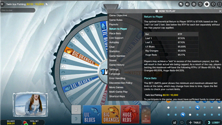 Schermata RTP Ice Fishing