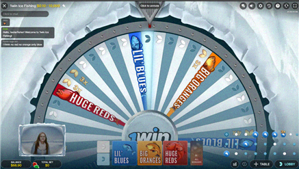 Gameplay Ice Fishing – scena di gioco principale